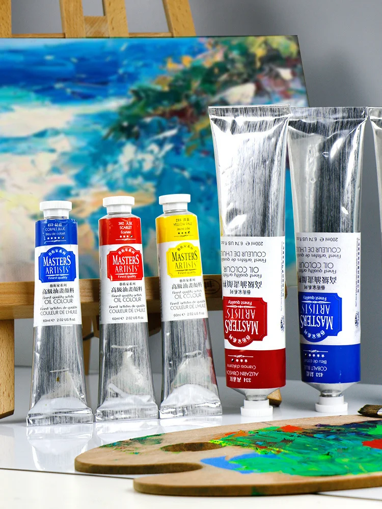 Marie's Artist's Oil Painting Advanced Oil Painting 60ml/200ml  Large Capacity Oil Painting Color Artist's Creative Oil