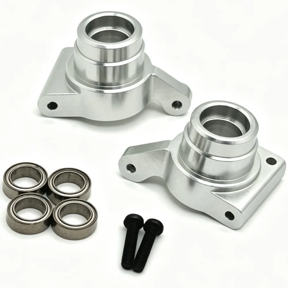 Applicable to WLTOYS 1/14 144016 144018 Aluminum Alloy Rear Wheel Hub Bearing RC Car Upgrade Parts