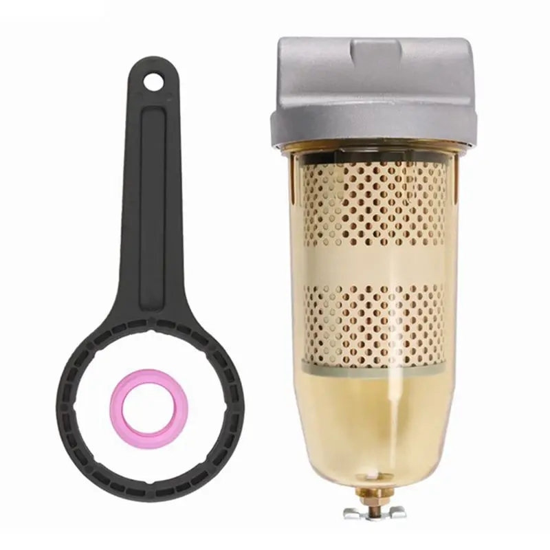 

Топливный фильтр M46K-496 в сборе с ключом для топливно-водяного сепаратора, 30 микрон, макс. 25 галлонов в минуту, 150 фунтов на кв. дюйм