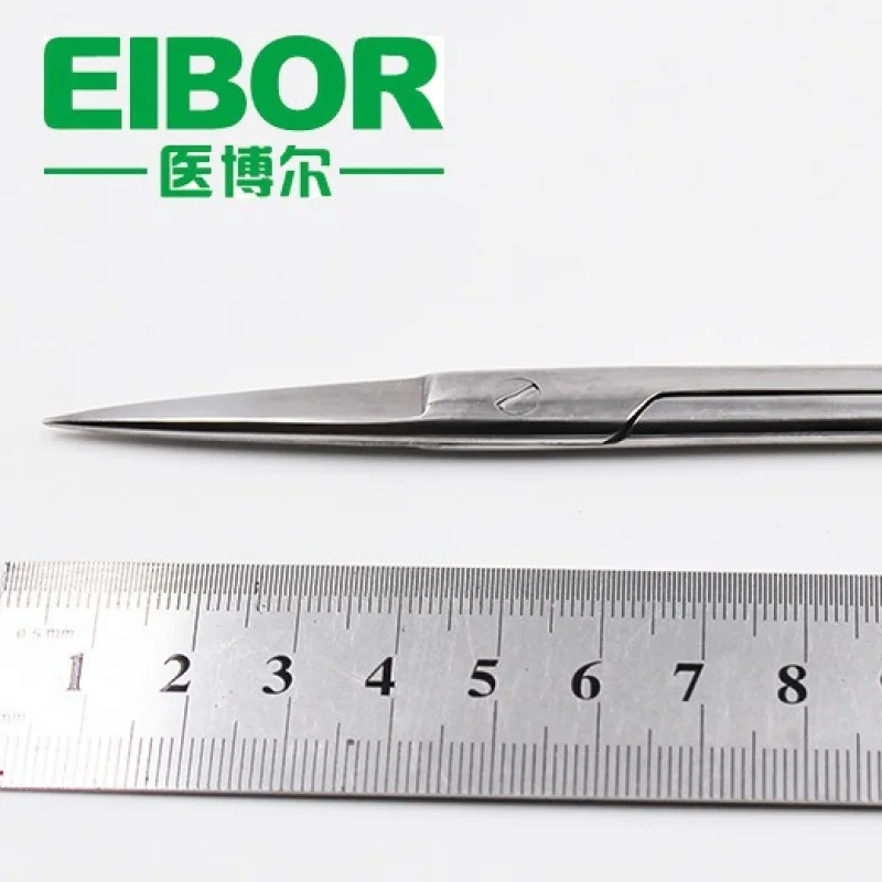 

Шанхайские профессиональные хирургические прямые остроконечные анатомические ножницы из нержавеющей стали Nu