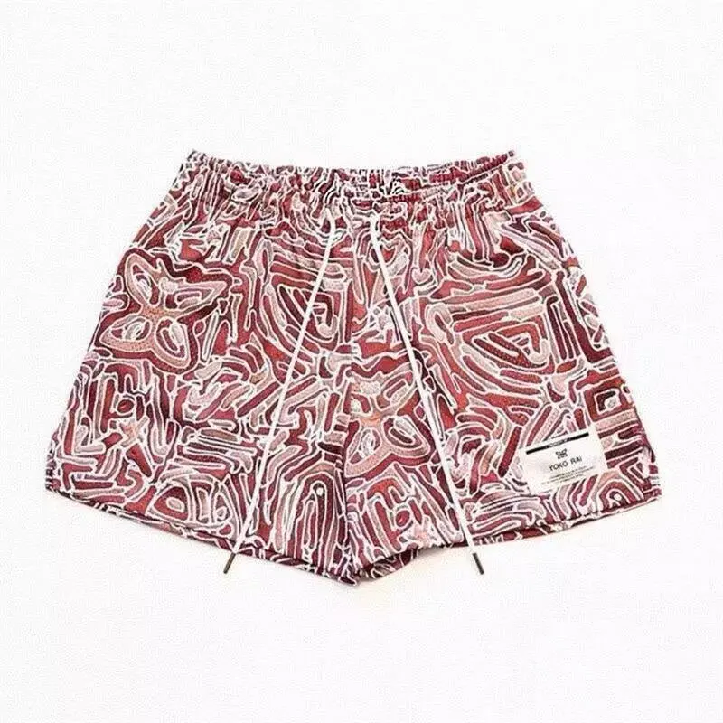 Four quarter basketball shorts for men, sports and fitness, quick drying that can't reach the knee, three or four quarter shorts