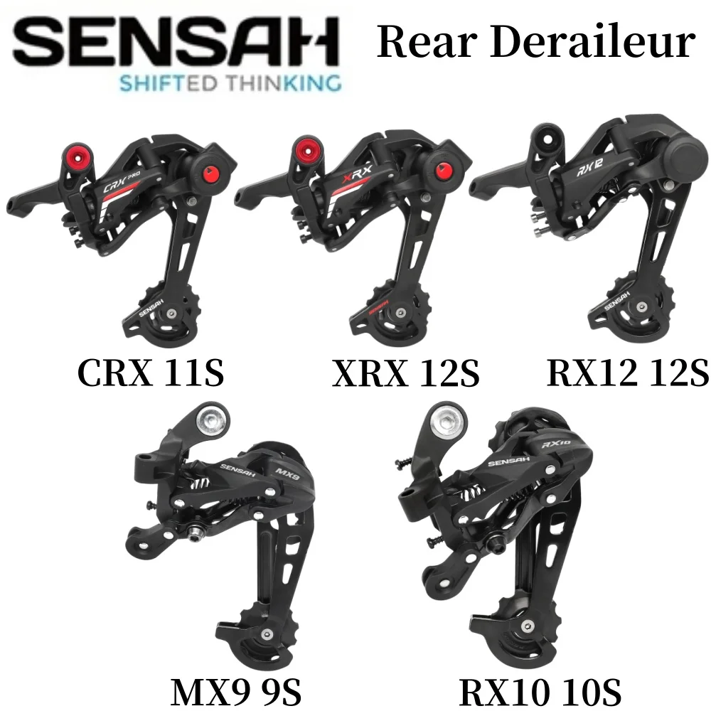 

SENSAH MX9 RX10 CRX XRX RX12 Road Bicycle Rear Derailleur 9 10 11 12 Speed MTB Bike Rear Derailleur Bicycle Parts Groupset New