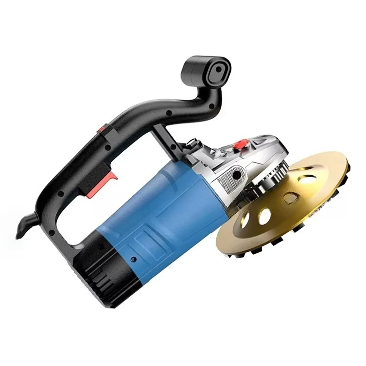 110 V /220 V 180mm Adjustable Speed Automatic Concrete Floor Grinder Professional  Wall Rougher Wood Polisher