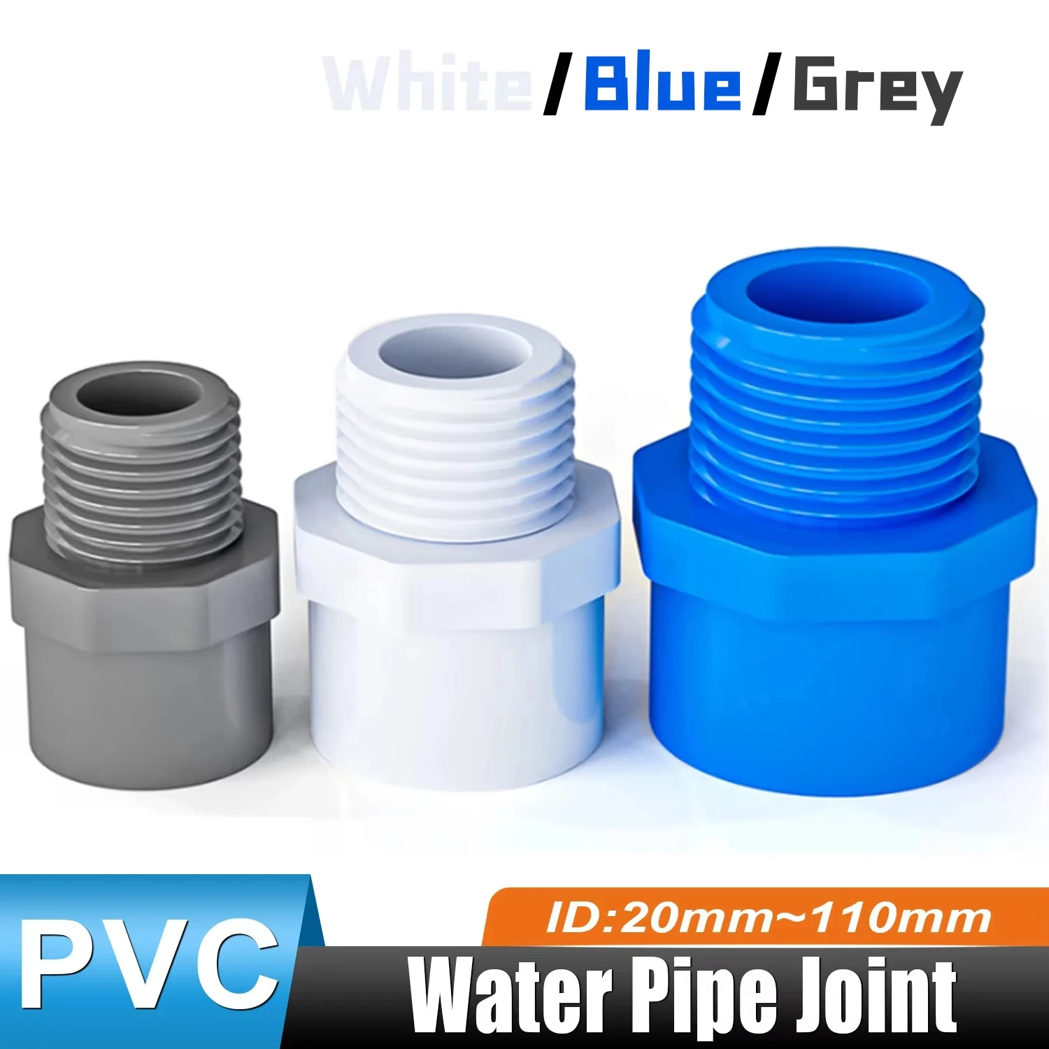 1Pcs Pvc Nipples Th…