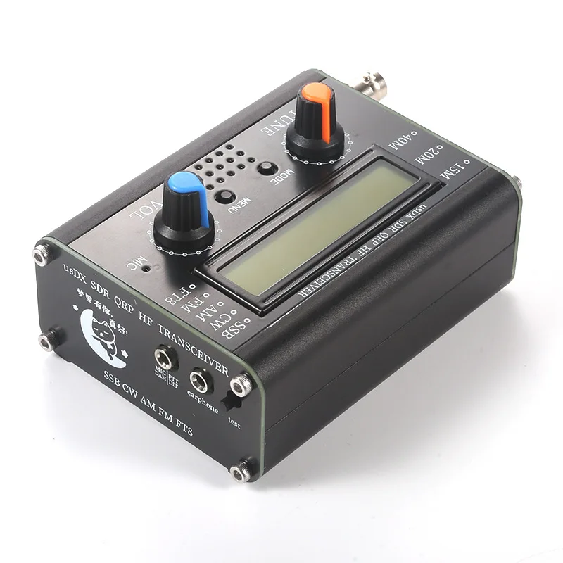 Cross-Border Open Source usDX SDR QRP Transceiver  3Band Full Mode HFTransceiver with Hand Microphone