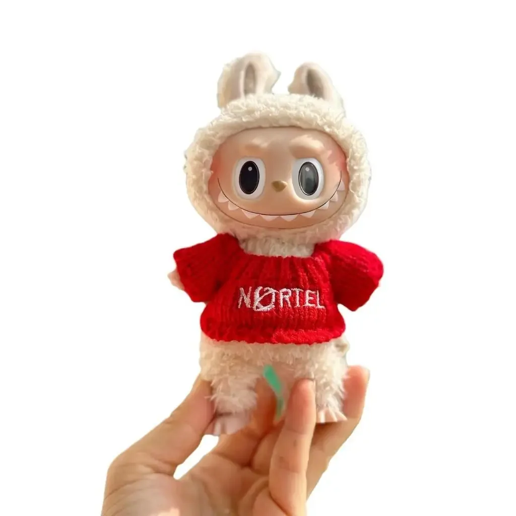 Clothes Only 15CM Baby Clothes for labubu Clothes Sweater Mini Clothes