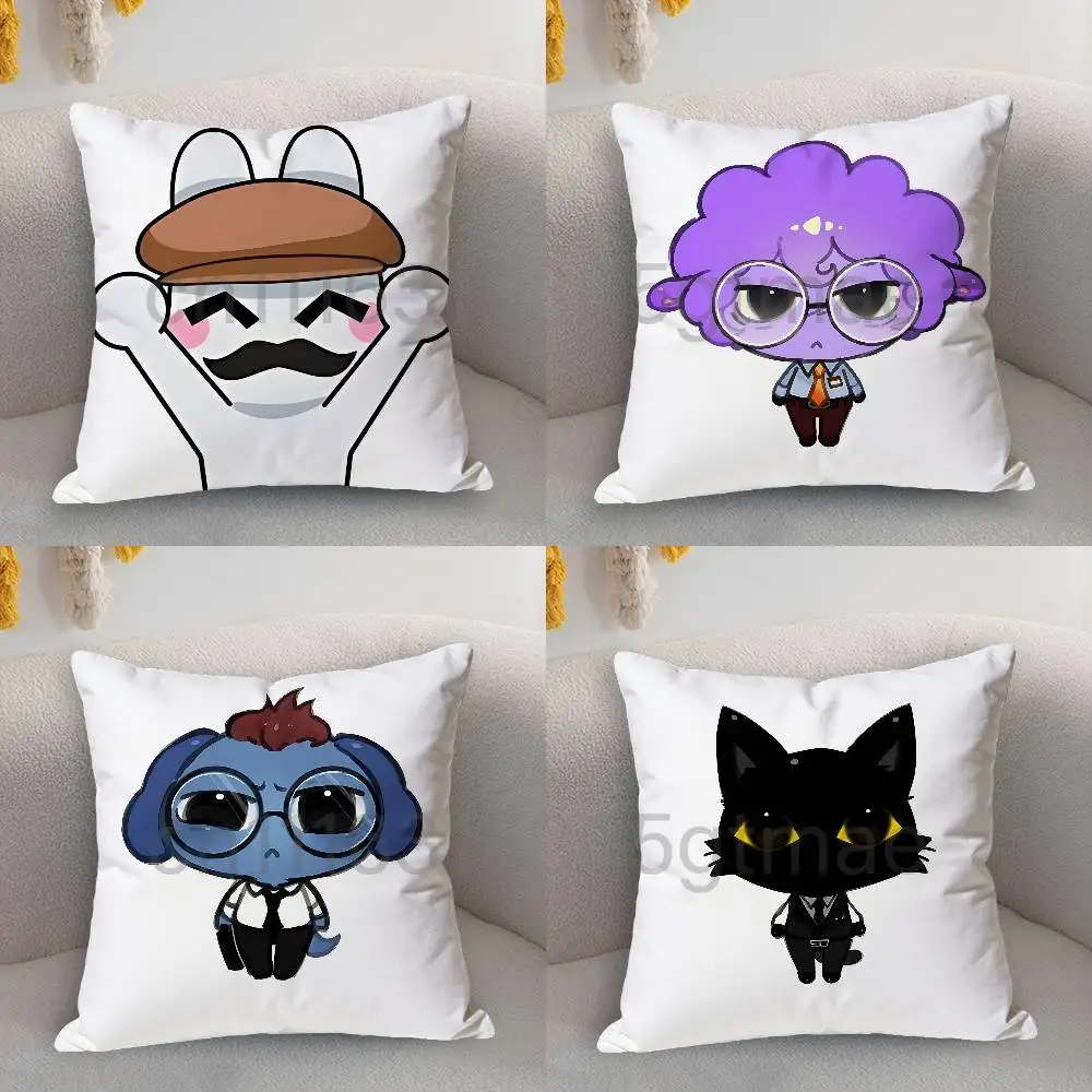 A-Animal Hospital A-Anomaly Anime Celebrity Merchandise All-Match Printed Pillow Case Sofa Car Office Room Decoration Protector