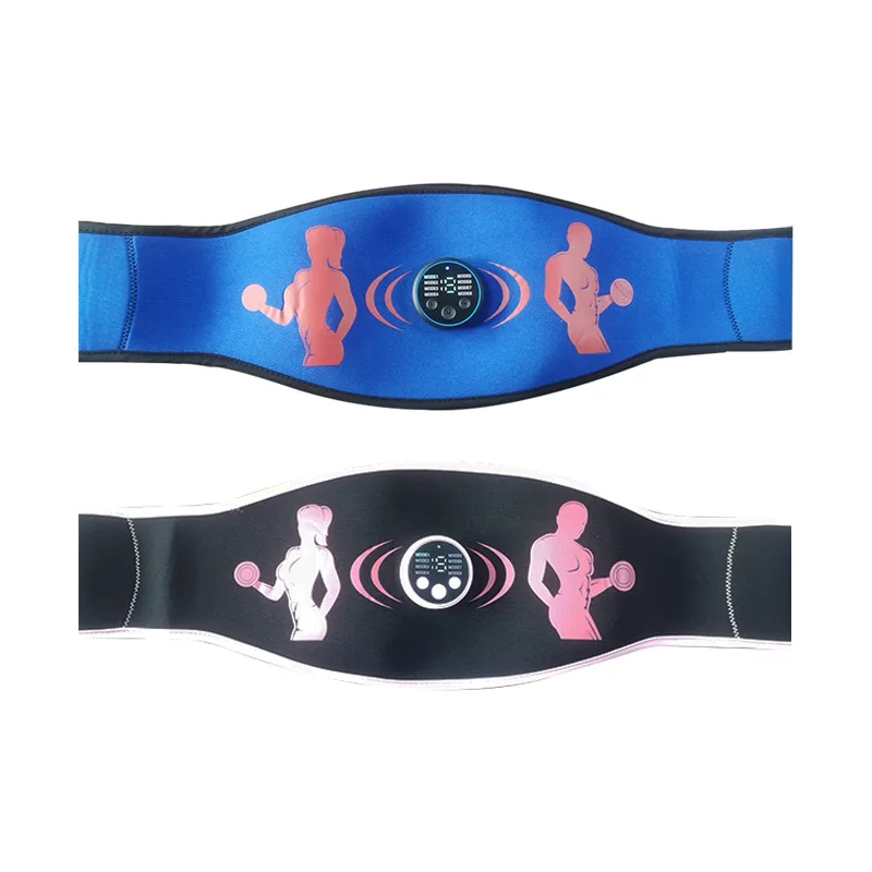 

EMS Muscle Stimulation Body Slimming Abs Abdominal Belt Trainer Stimulator Massage Fitness Massager Belly Weight Loss Body Shape