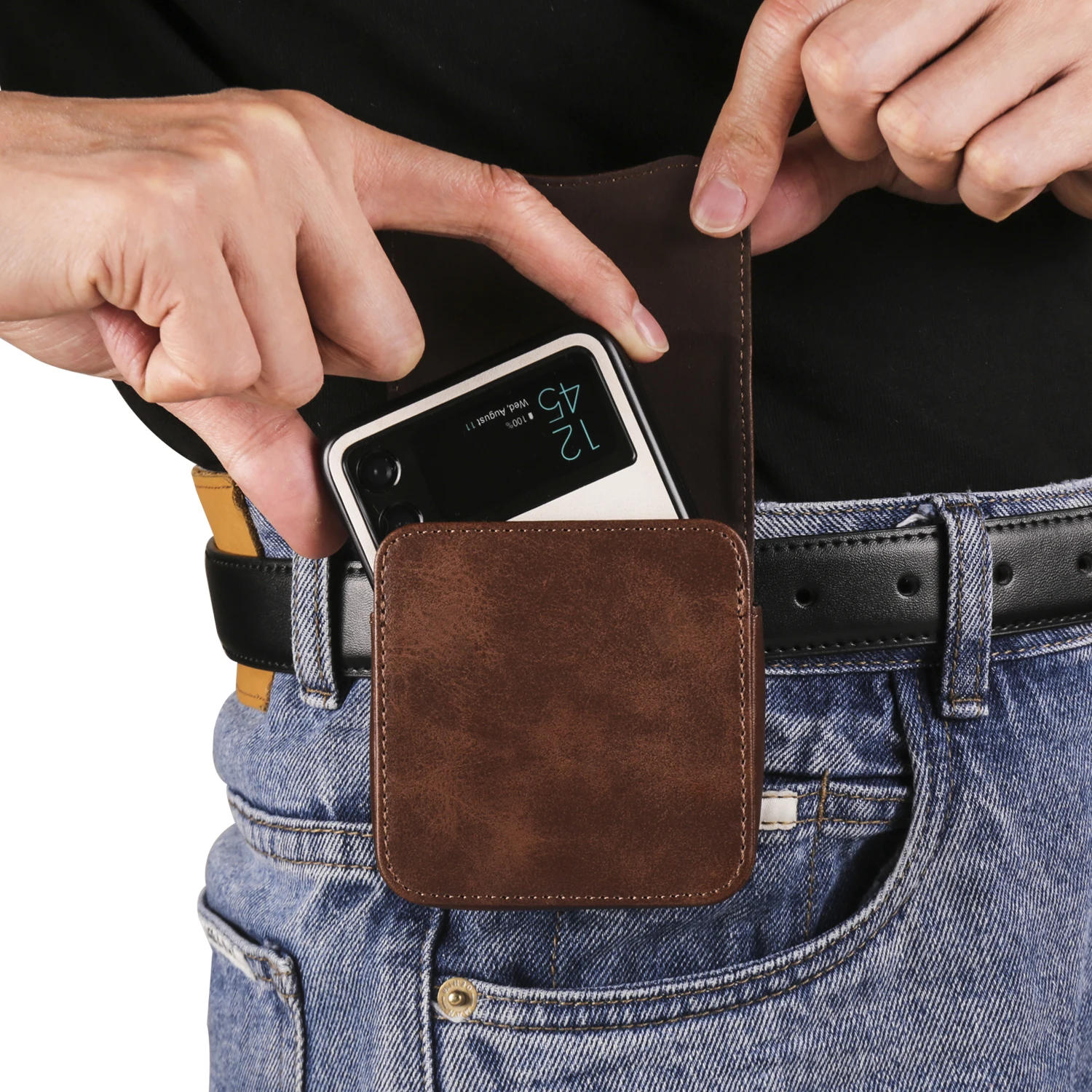 Holster Leather Pou…