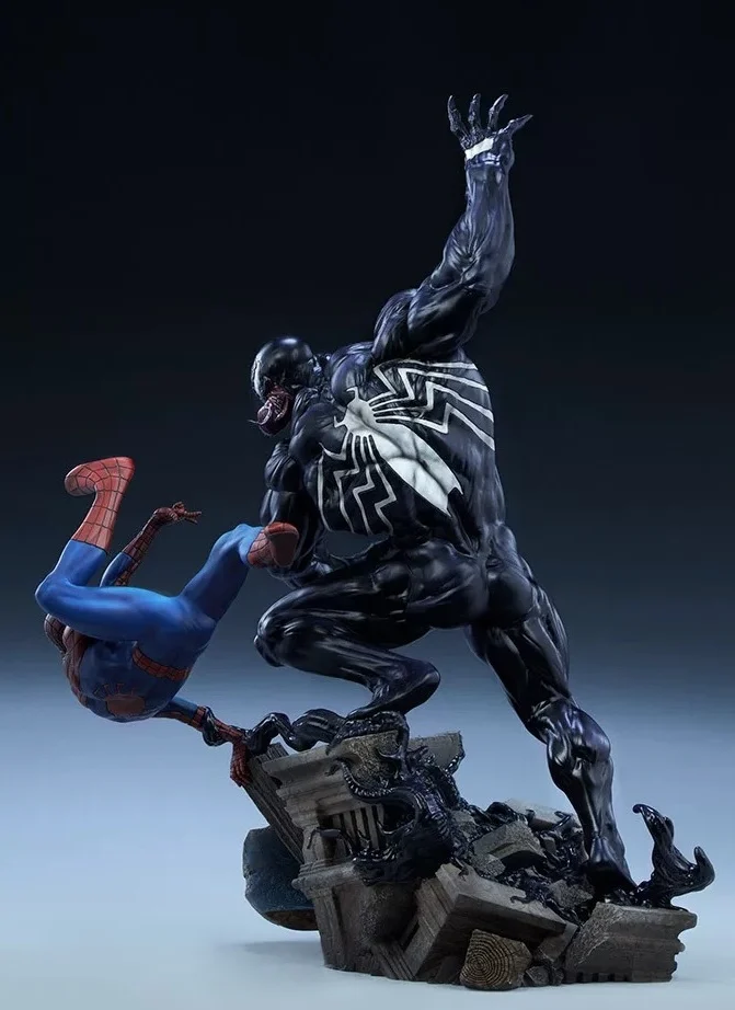 Sideshow No Way Home – figurine de film Spider-Man Venom, modèle périphérique en résine, Statue de collection, décoration de bureau, jouets cadeaux