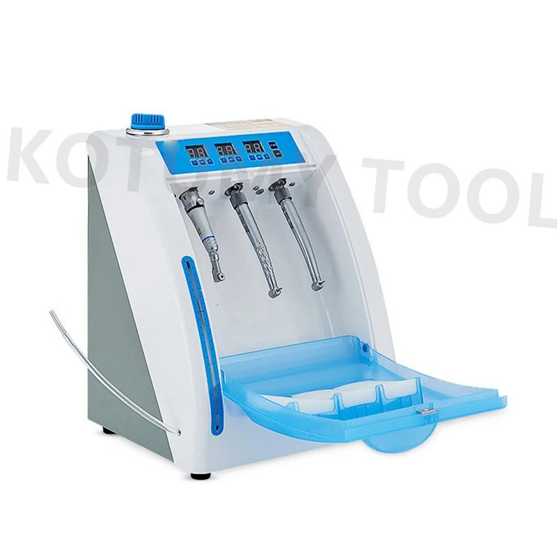Dental Handpiece Cleaning Lubricating Device Dental Greasing Machine Maintenance Oiling Machine Cleaning Oil Filling Machine
