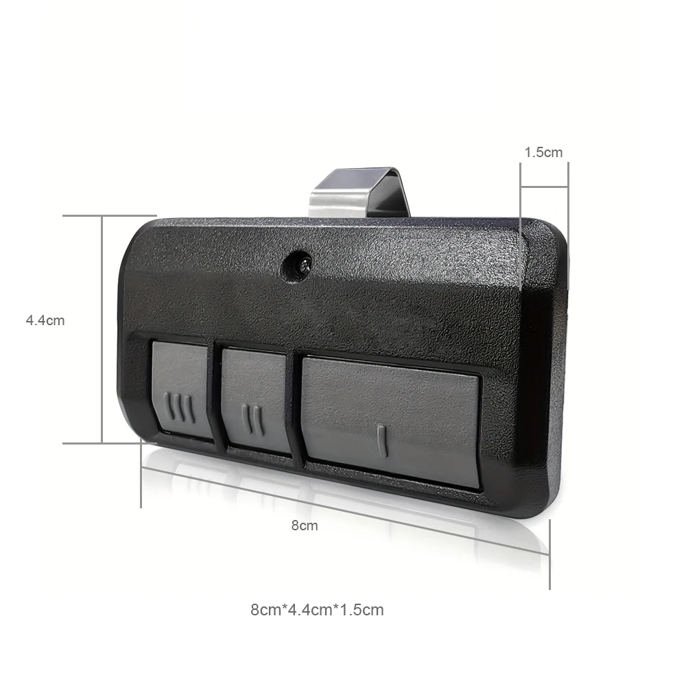 893MAXワイヤレスリモコンガレージドアオープナークリップ（371LM、891LM、893LM、971LM、61LM、81LM、82LM、83LM、91LMゲート送信機用）