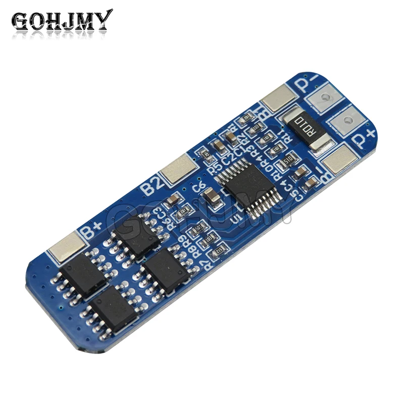 3S 12V 18650 lithium battery protection board 11.1V 12.6V anti overcharging and peak discharge 10A overcurrent protection