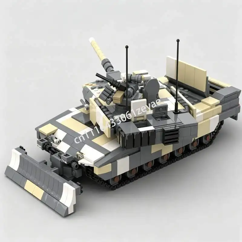 NEW 1313 PCS Tank Model Building Blocks DIY Assembly Bricks Creative Army Vehicle Toy Puzzle Educational Gift Collection Display