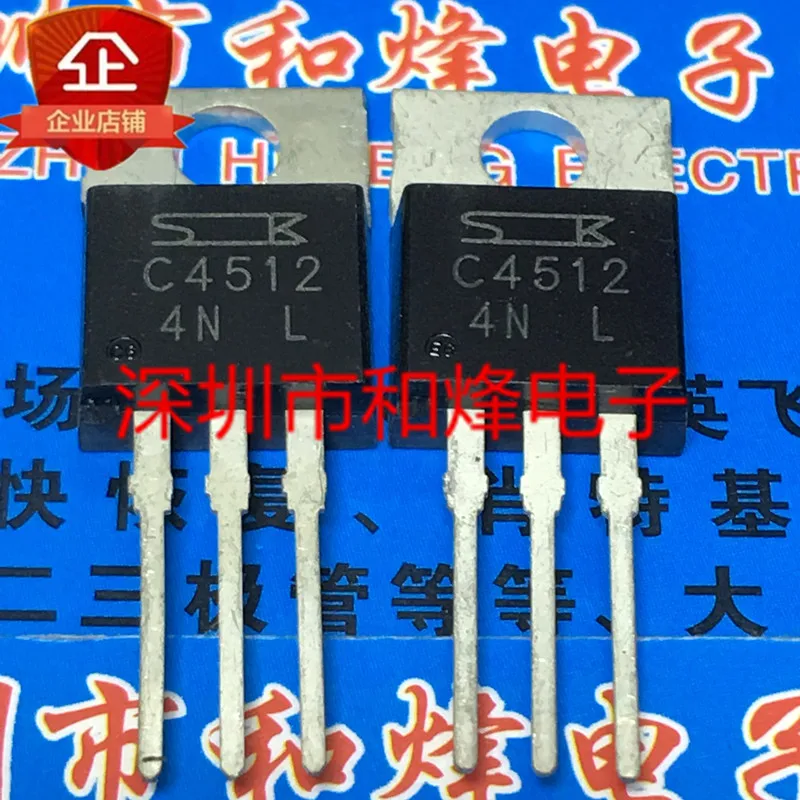 Gratis Verzending 2SC4512 C4512 To-220 120V 6A 10Pcs