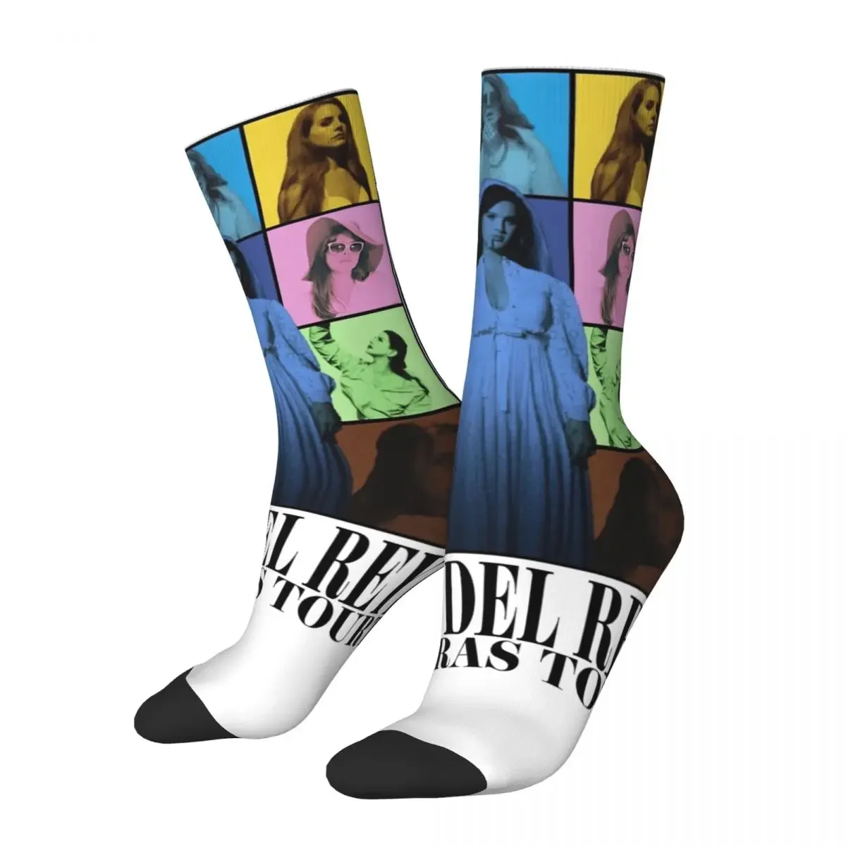 Lana Del Rey Young And Beautiful Socks Men Women Fashion Socks High Quality Spring Summer Autumn Winter Middle Tube Socks Gift