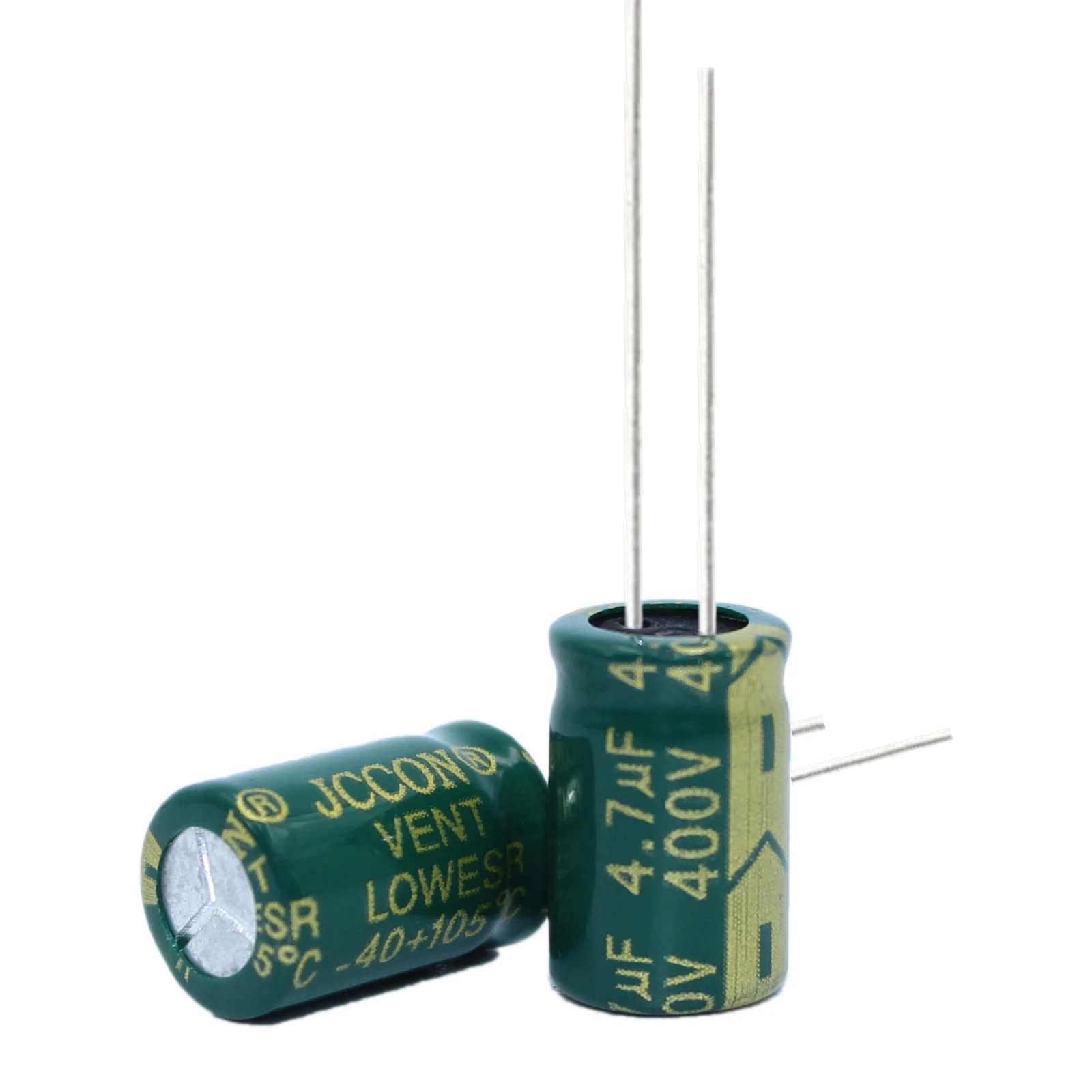 1/5/10pcs 400v4.7uf Aluminum electrolytic capacitor Power adapter inverter 8x12