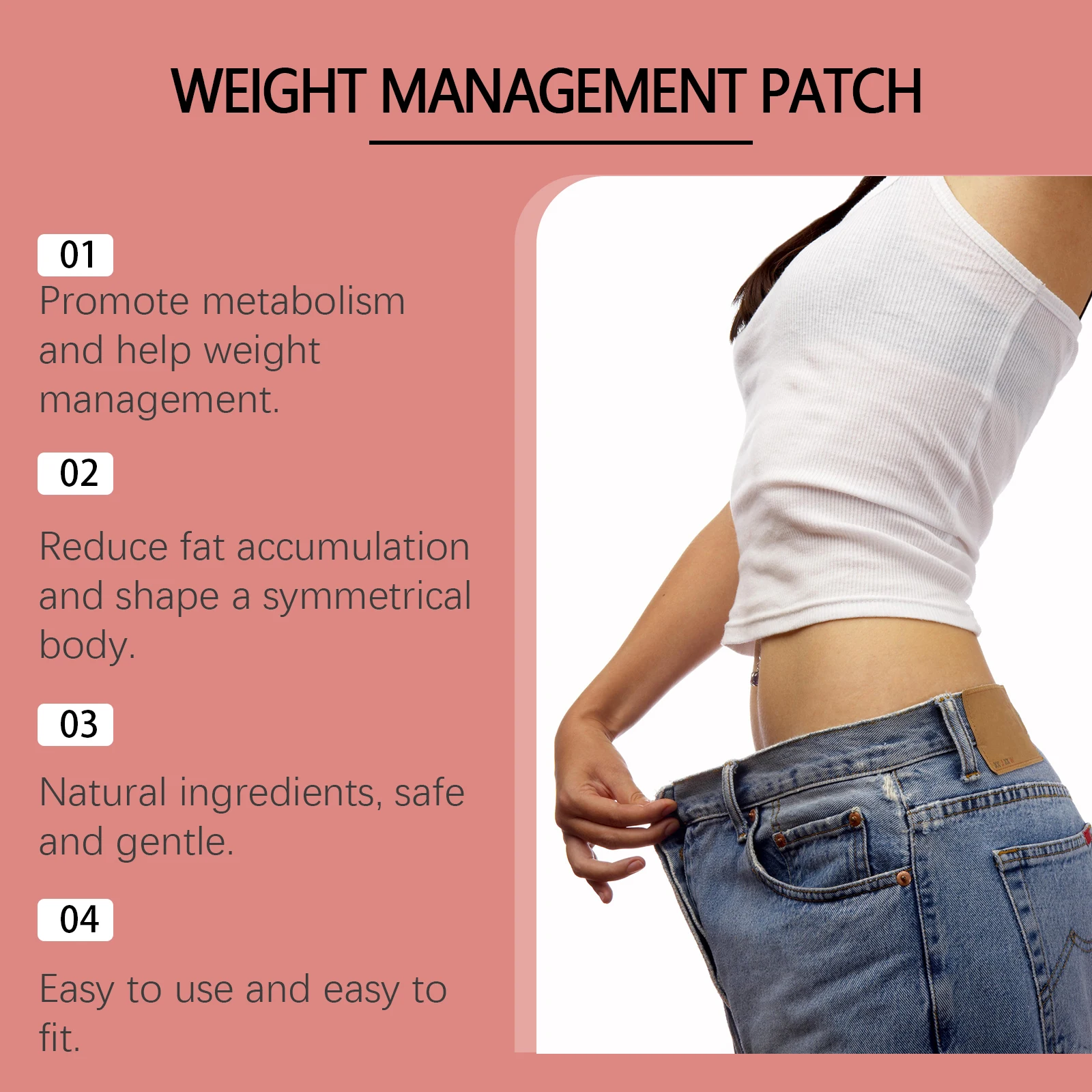 OceAura Weight Management Patches Sculpting Shaping Body Weight Loss Products Appetite Control Fat Burning Belly Slimming Patch