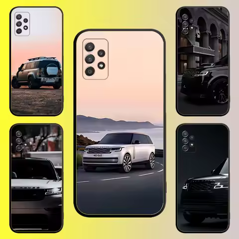SUV Car R-Range R-Roveres Phone Case For Samsung Galaxy A73 71 53 52 42 41 32 22 21 13 12 S E 4G 5G Soft Black Shell