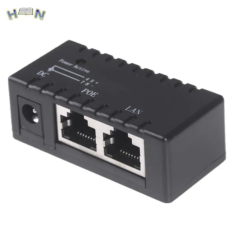 12V - 48V POE Injector Power Splitter for IP Camera POE Adapter Module Surveillance Accessories VoIP Phone Netwrok AP device