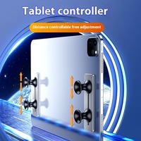 Adjustable Tablet Stand Gaming Phone Mount Non-Slip Base Portable Game Controller Grip Mobile Accessory Handheld Support Bracket