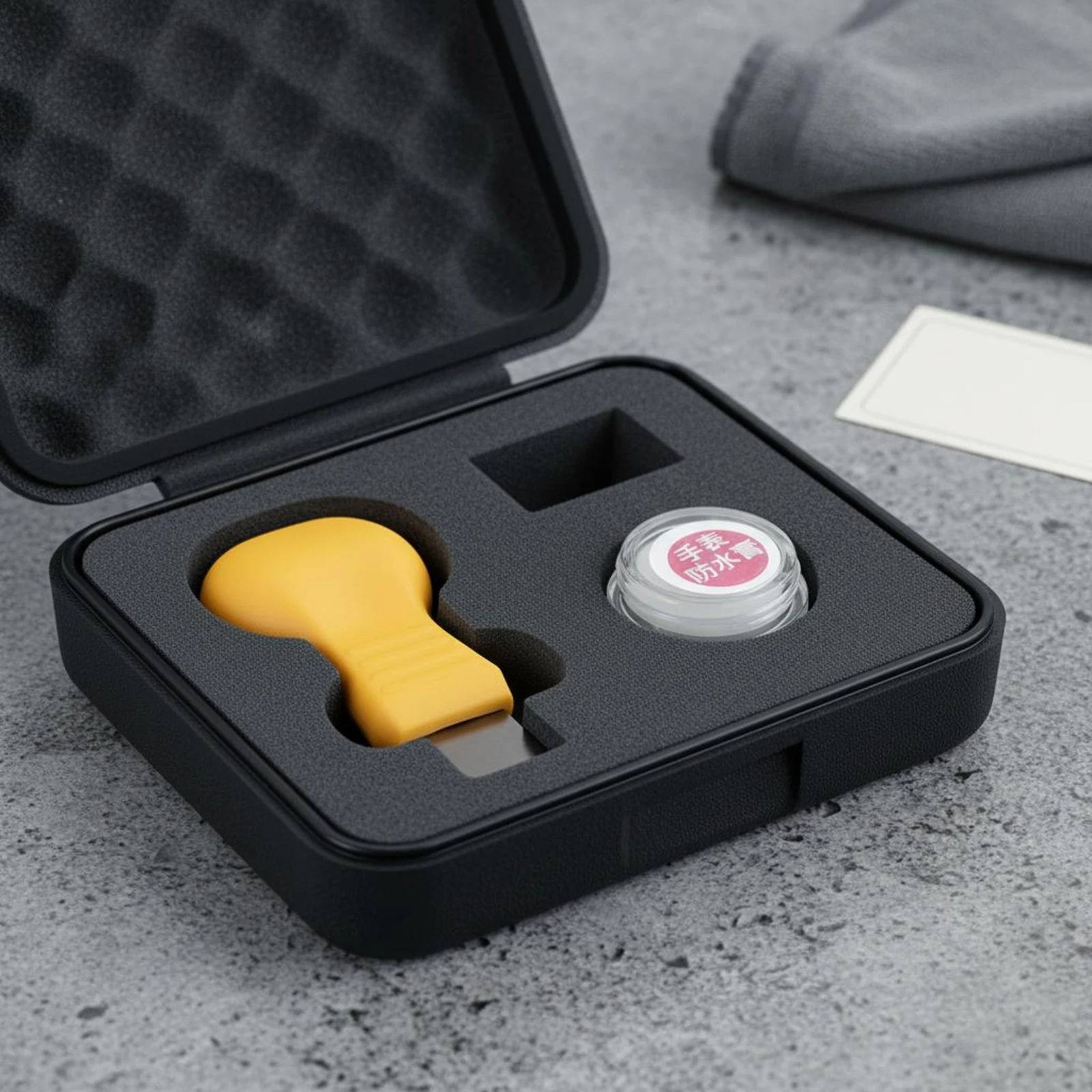 Watch Rear Case Press Non-Scratching Dies Watch Rear Case Sealer Stable Pressing Perpendicular Pressure Design for Watchmakers