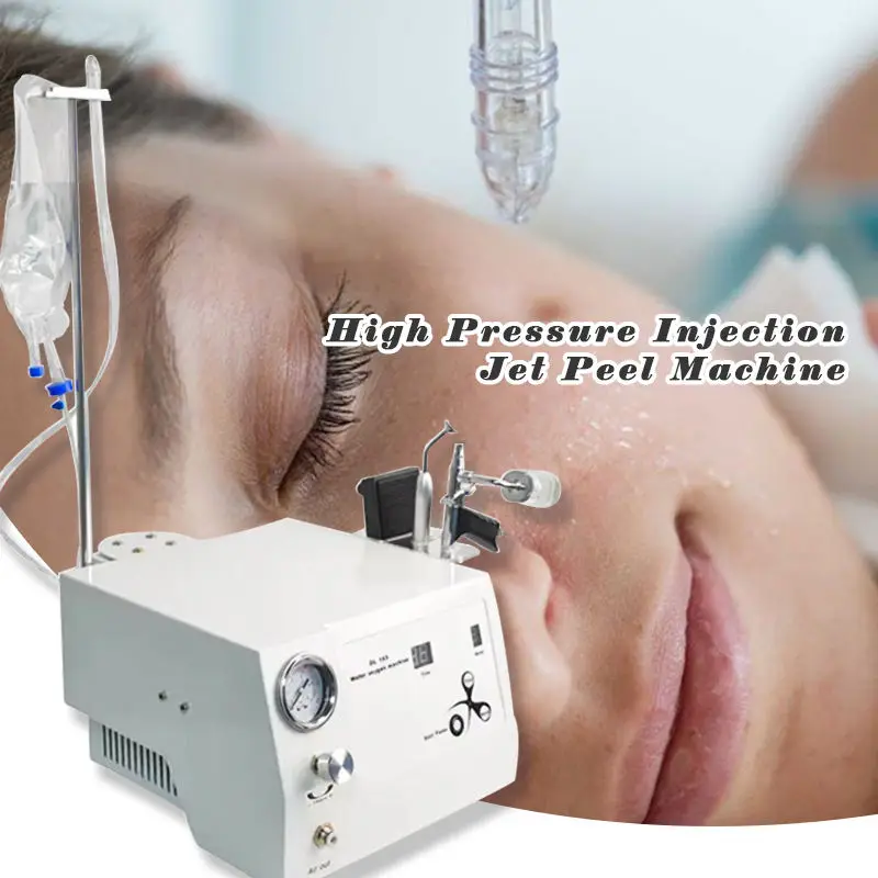 High Pressure Oxygen Jet Peel Facial Beauty Machine Skin Tightening Rejuvenation Clear