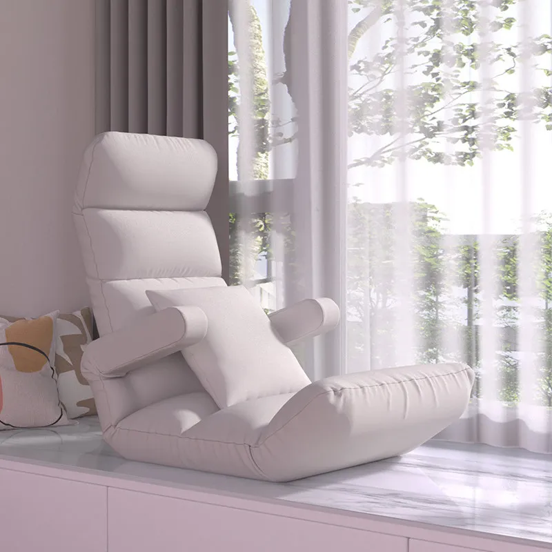 Lazy sofa single tatami seat balcony recliner bay window seat mattress bedside small sofa bed back chair