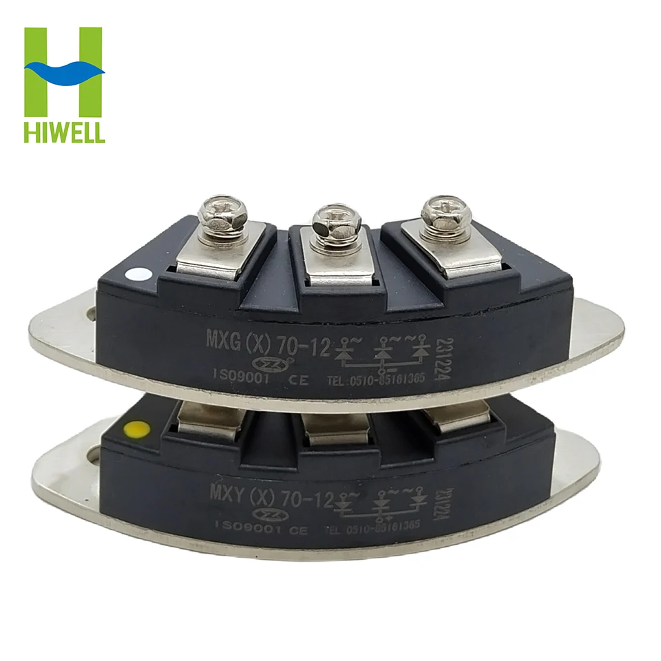 Imagem -05 - Gerador e Módulo de Diodo Rotativo Ponte Retificador Mxg yx Mxg7012 Mxy70-12 70a Pcs por Conjunto