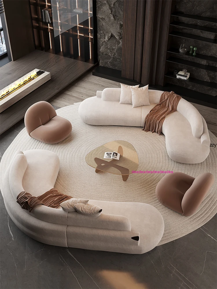 

Водонепроницаемый устойчивый к царапинам диван L-образный светильник, роскошный салон, офис, вестибюль отеля, зона отдыха, приятный для кожи