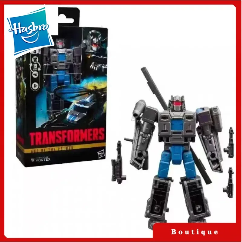 Em estoque Hasbro Transformers brinquedosAge Of The Primes Deluxe Class Combaticon Vortex Cybertron Autobots Figuras de ação colecionáveis
