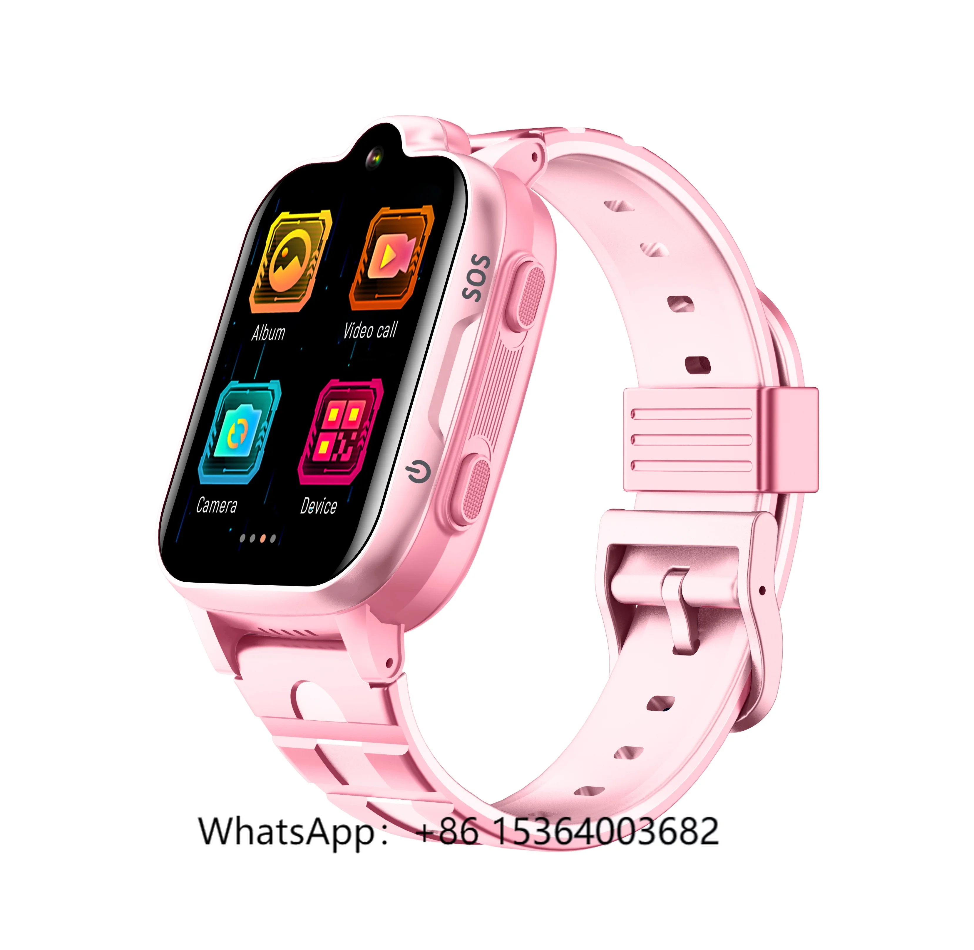 

TJXL-Fashion Dual Time Zone Digital Watches Wrist Digital Smart Waterproof Children 4G Smart Watch CT08 With Customization