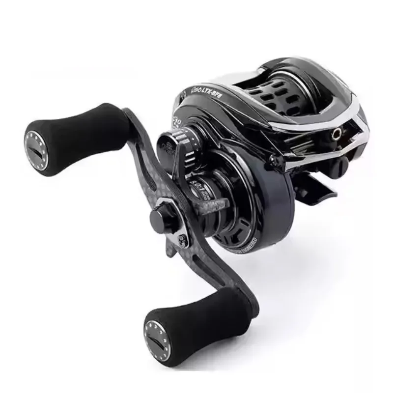 BF8 Metal  China CNC Aluminum Spool Reelset Stream Fishing Battle Lake Baitcasting Fishing Reel