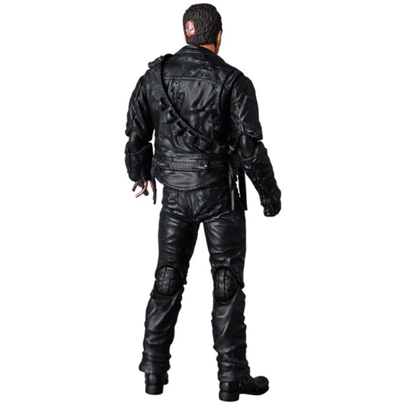 Original  Medicom MAFEX No.191 Terminator T-800 T2 Battle Damage Ver In Stock Anime Action Collection Figures Model Toys