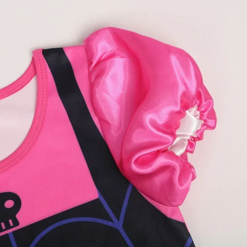 Dd122021 Vampirina Cosplay niña niños princesa vestido disfraz de Halloween carnaval fiesta disfraz máscara Vampiro