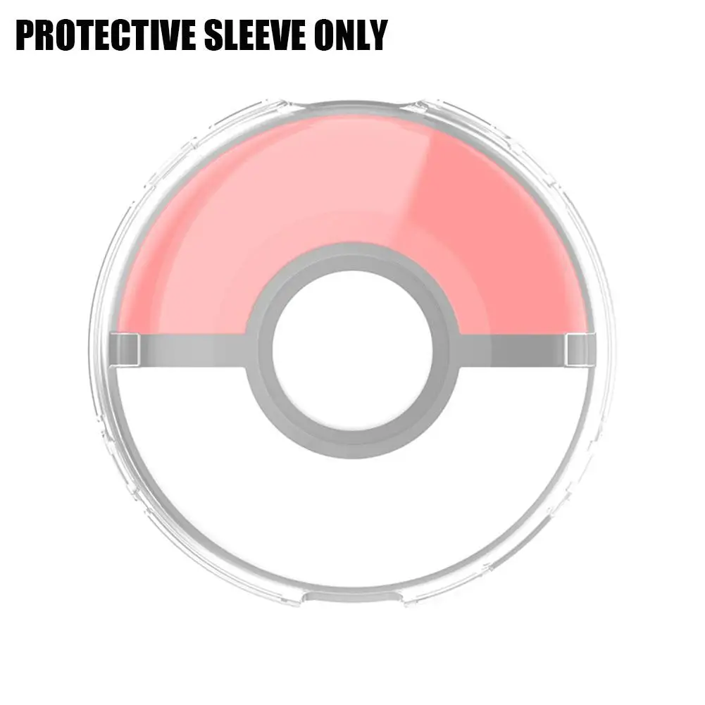 Custodia in cristallo per Pokemon GO Plus + custodia rigida trasparente per PC con accessori protettivi per cinturino per Pokemon D6O1