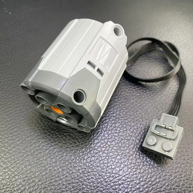 Blocs de construction technologiques, moteur électrique compatible Legoeds, groupe d'alimentation, boîtier de batterie, ensemble de télécommande