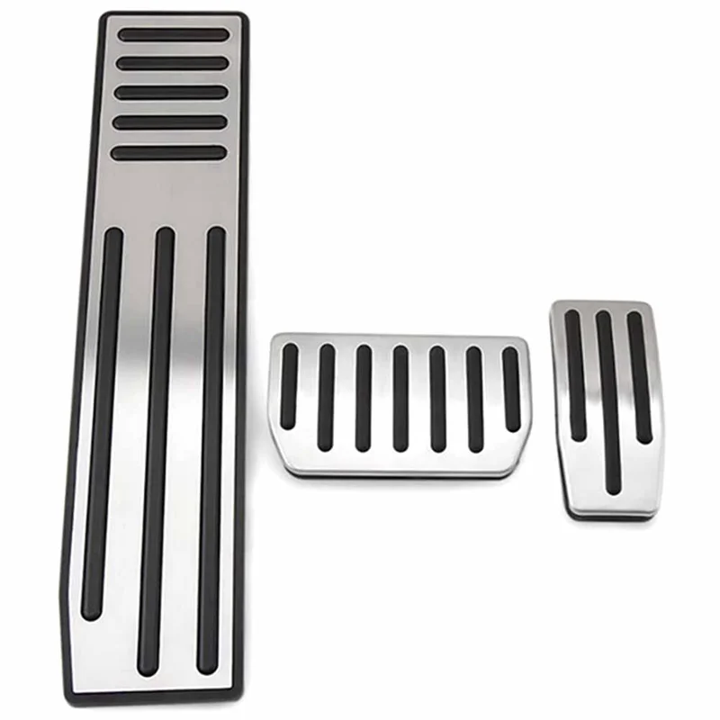 

Car Stainless Steel Foot Pedal Pads Cover Brake Accelerator Rest Pedal Non Drill Parts Accessories For Tesla Model X Model S-A02