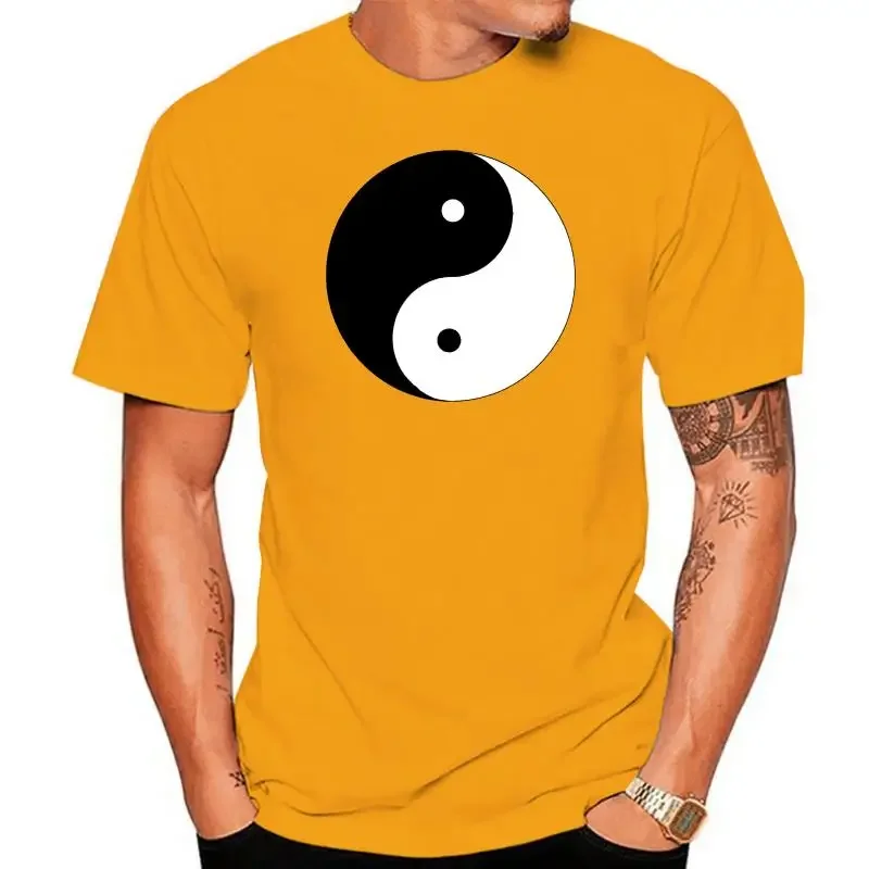 YING YANG Mens or Lady Fit Cool Casual pride t shirt men Unisex New Fashion tshirt Loose Size top vintage Informal tops manga