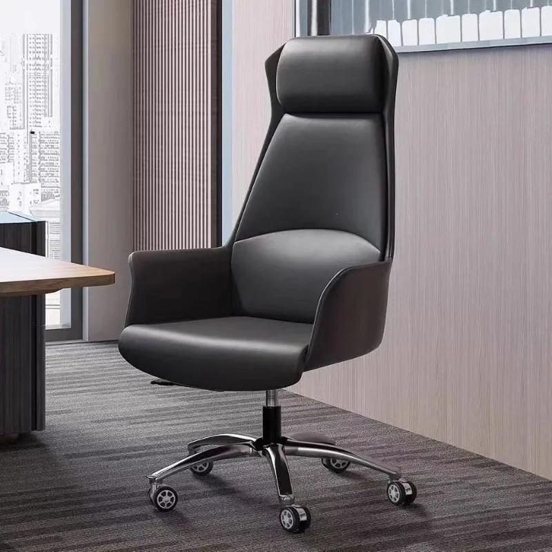 Leisure Chair Comfortable Ergonomic Chair Conference Computer Chair Business Leather Chair Office Chair Live Home Study