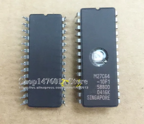 5PCS/LOT M27C64A-10F1 M27C64A-12F1 M27C64 27C64 M27C64A M27C64A-15F1 CDIP-28