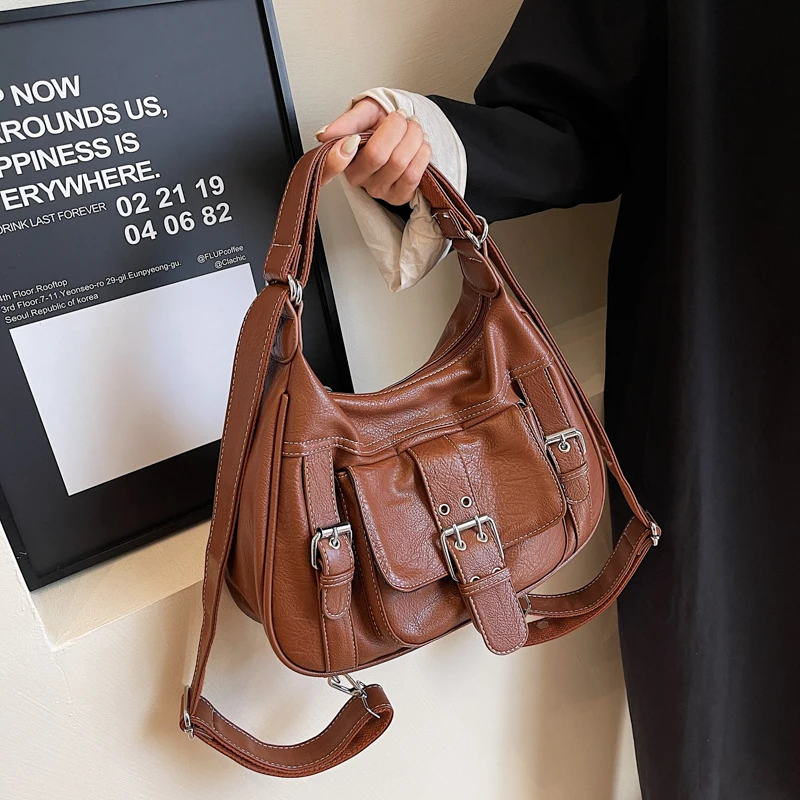 

Multifunctional Shoulder Crossbody Bags for Women Handbags and Purses 2023 New Trendy Designer Large Messenger Bags High Quality