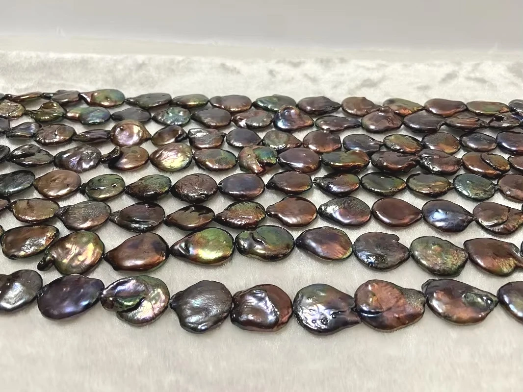 Natural Pearl Neckalce 20x19x7mm Irregular Triangle Jewelry Making DIY Necklace Earring Jewellery Accessory Unfinished