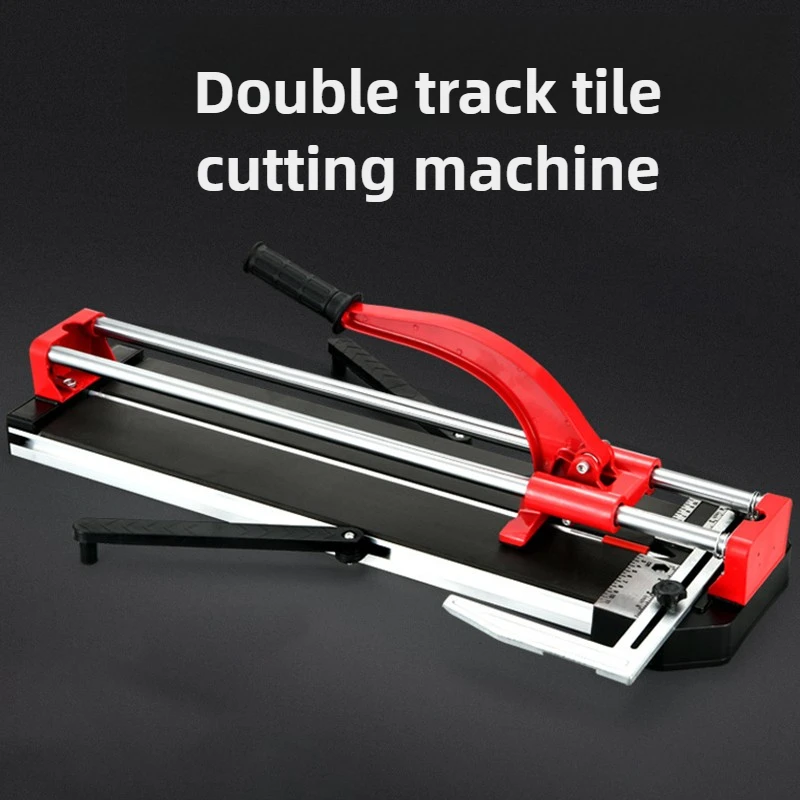 Manual Tile Cutting Machine High Precision Cutting Tools Laser Positioning Double Track Tile Cutter Machine Construction Tools