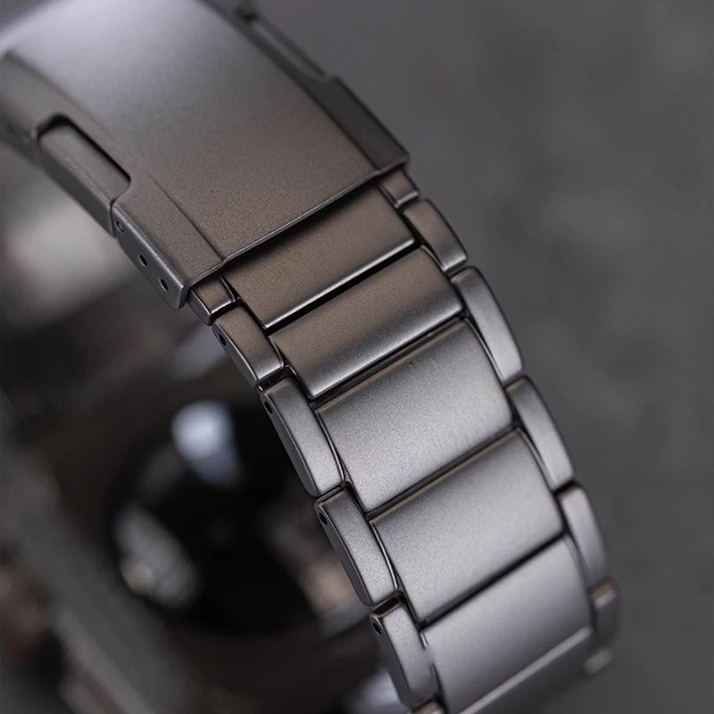 Luxury Titanium Alloy Band For Apple Watch Ultra 2 10 9 8 7 6 5 Metal Bracelet Strap For iWatch 38mm 40 41mm 42mm 45mm 46mm 49mm