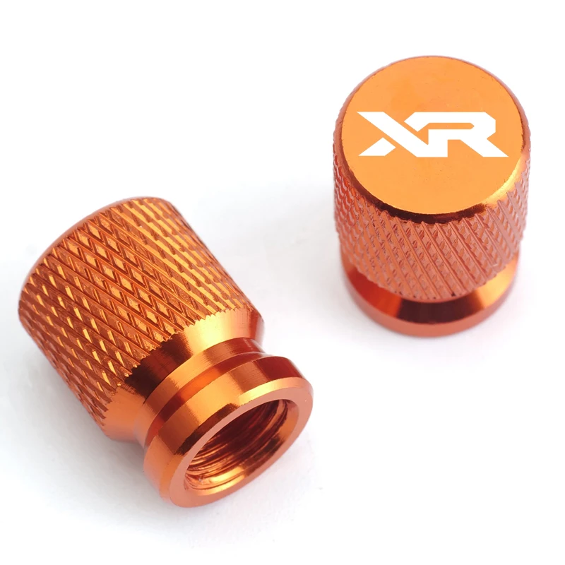 For Honda Xr125 XR230 Xr250 Motard XR 230 250 400 125 CNC Aluminum Tire Valve Cap Cover Plug Motorcycle Accessories 1 Pair