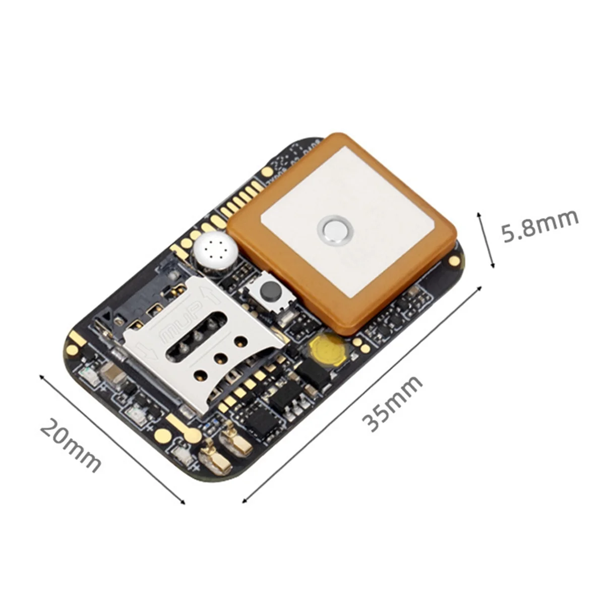 Rastreador GPS ZX908 Mini 4G, placa de Chip PCBA para vehículo, sistema de seguimiento de personas, localizador satelital inalámbrico WIFI Beidou