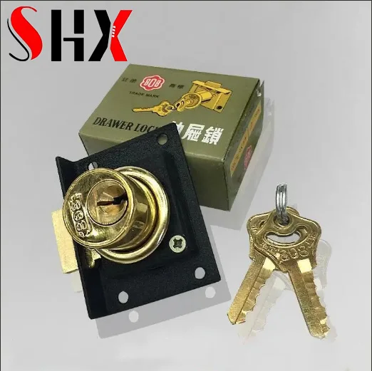 SHX Drawer Lock Computer Desk Drawer Lock Cabinet Lock