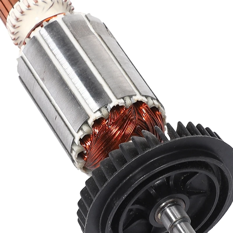 Reemplazo de Rotor de armadura AC 220V/240V para GWS6 GWS 6 GWS 6-100 GWS6-100 GWS 6-115 repuestos de amoladora angular