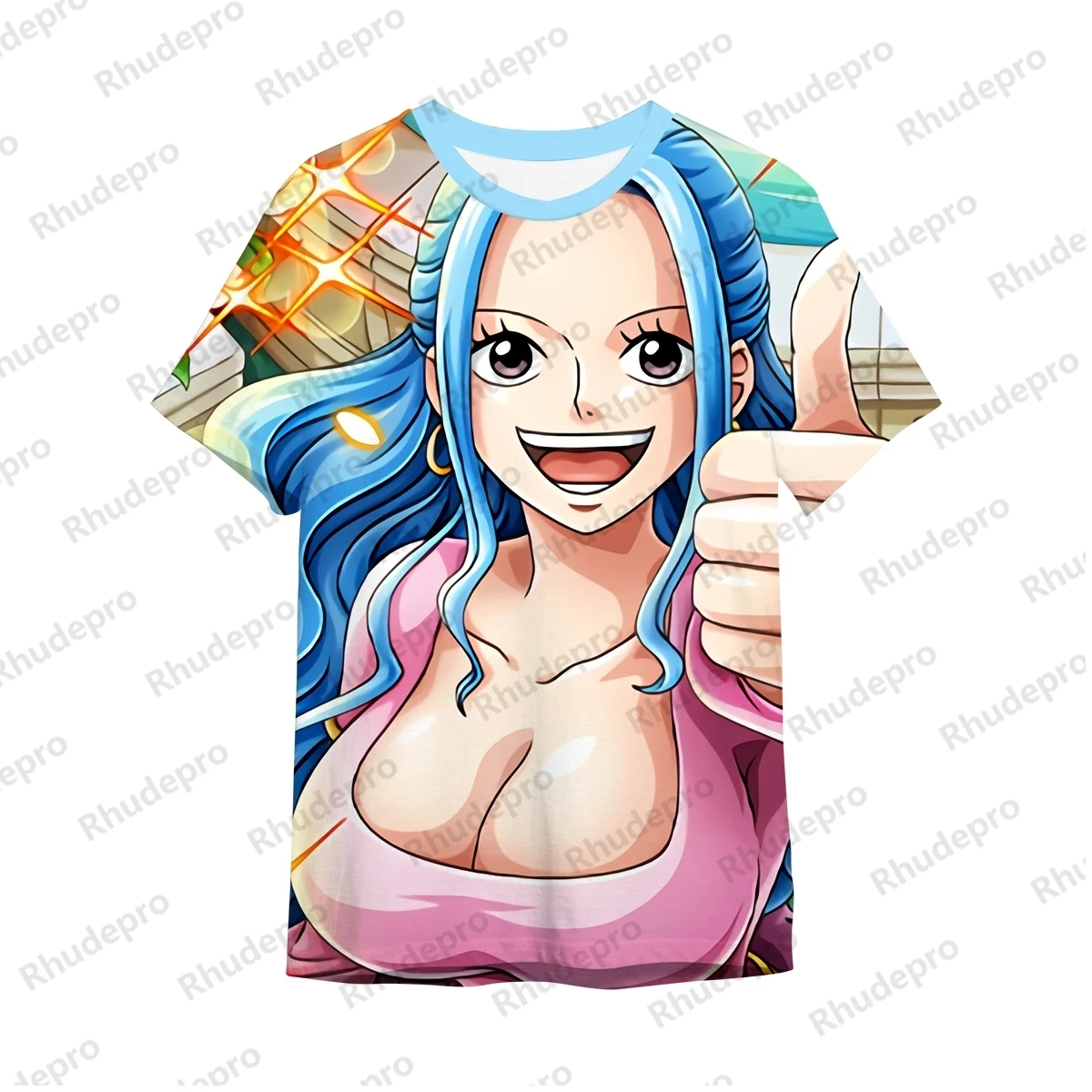 2024 Affe d Ruffy Männer Kleidung Roronoa Zoro Männer einteilige T-Shirt Mode Tops neue Harajuku-Stil Hemden Sommer Trend Shirts